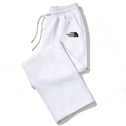 SONDR Pantaloni in pile da donna a gamba dritta dal taglio morbido