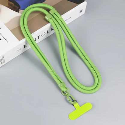 Crossbody Phone Lanyard – Adjustable Braided Phone Strap