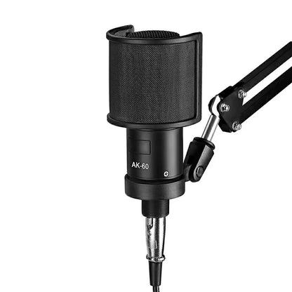 Filtro anti-pop universale per microfono – Paravento in metallo