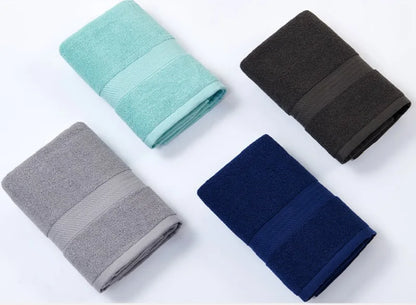 Toallas de rizo de algodón – 50 × 100 cm, unidad o paquete de 2, 10 colores