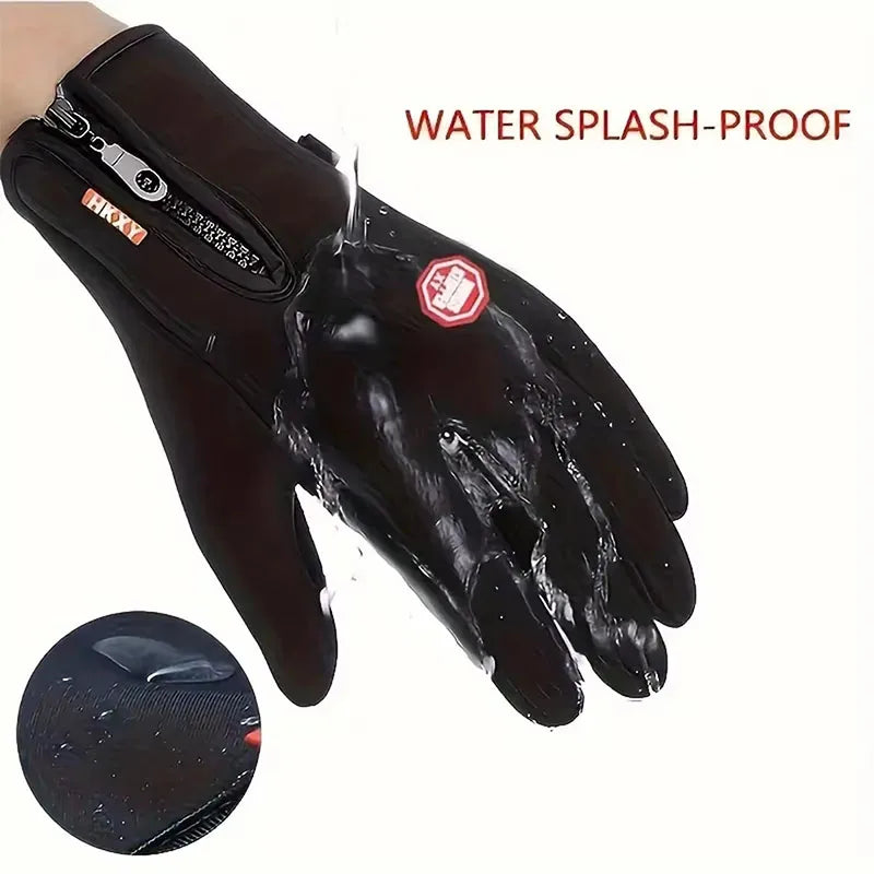Unisex Waterproof Touchscreen Ski & Cycling Gloves