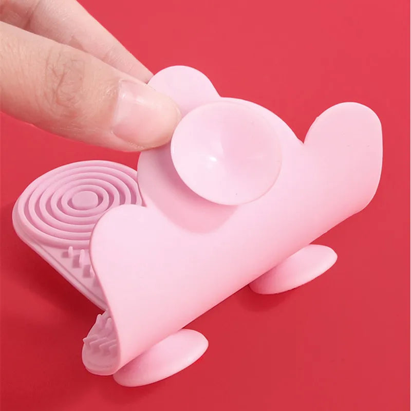 Lick Mat for Cats & Small Dogs – Suction-Cup Slow Feeder