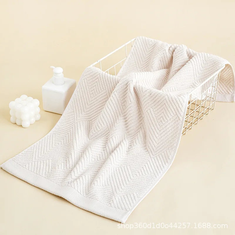 Soft Cotton 3-Piece Towel Set – Quick-Dry, 420 g