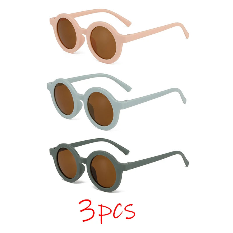Kids' Round Sunglasses – Toddler & Child Sun Shades, Ages 1–7