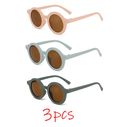 Kids' Round Sunglasses – Toddler & Child Sun Shades, Ages 1–7