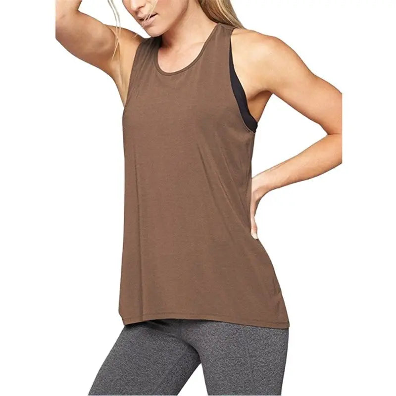 Women's Loose Racerback Workout Tank Top
