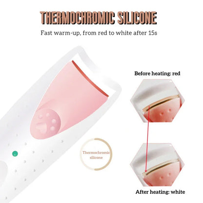Heated Eyelash Curler – Rechargeable Lash Curling Wand