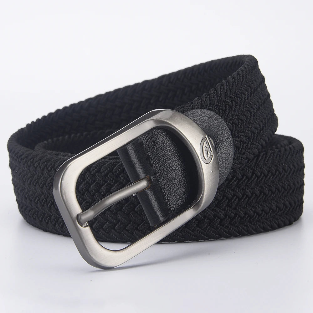Woven Stretch Belt – Braided Elastic Belt for Men & Women