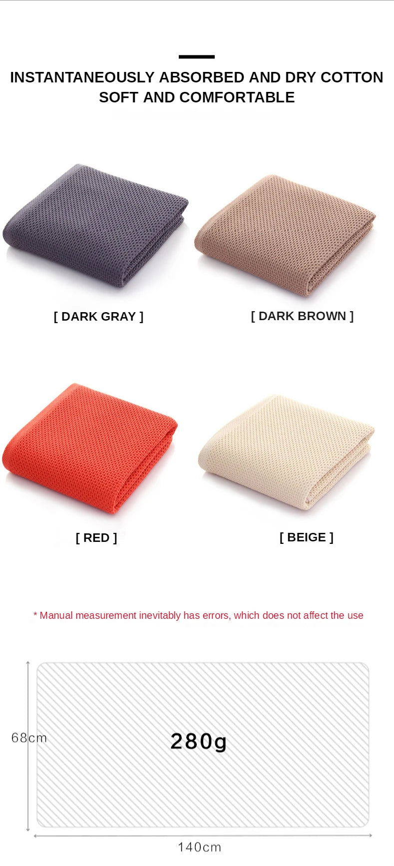 Waffle Cotton Towels – Hand & Bath Towel Bundles