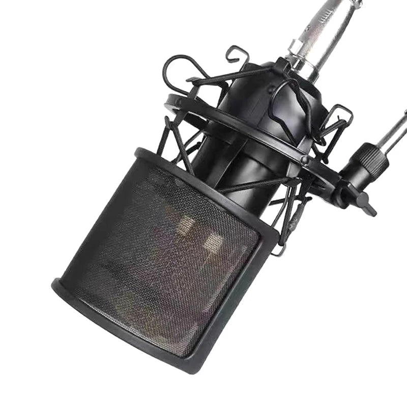 Universal Microphone Pop Filter – Metal Windscreen