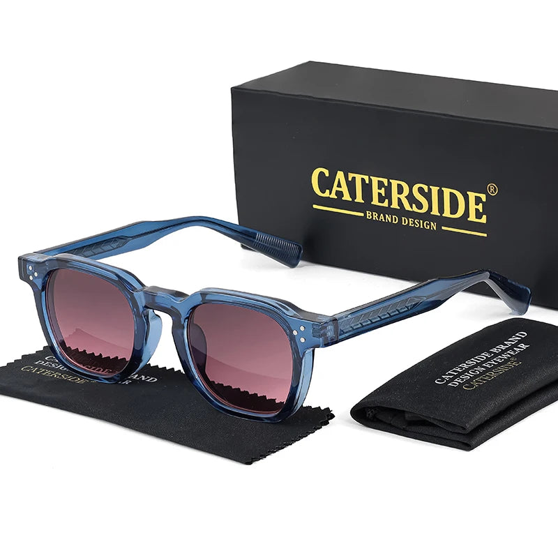 Caterside Fashion Sunglasses – Square Frame UV400 for Men & Women | Travel, Party & Festival