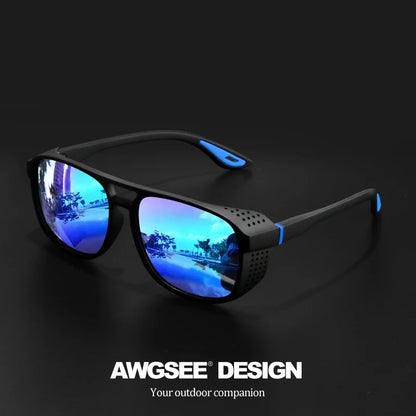 Polarized Sports Sunglasses | Windproof UV400 Cycling Eyewear