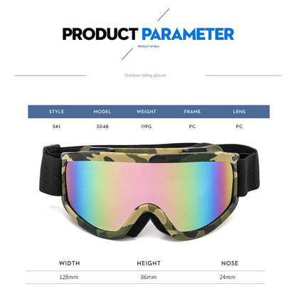 Anti-Fog Ski Goggles – Windproof Snowboard Goggles