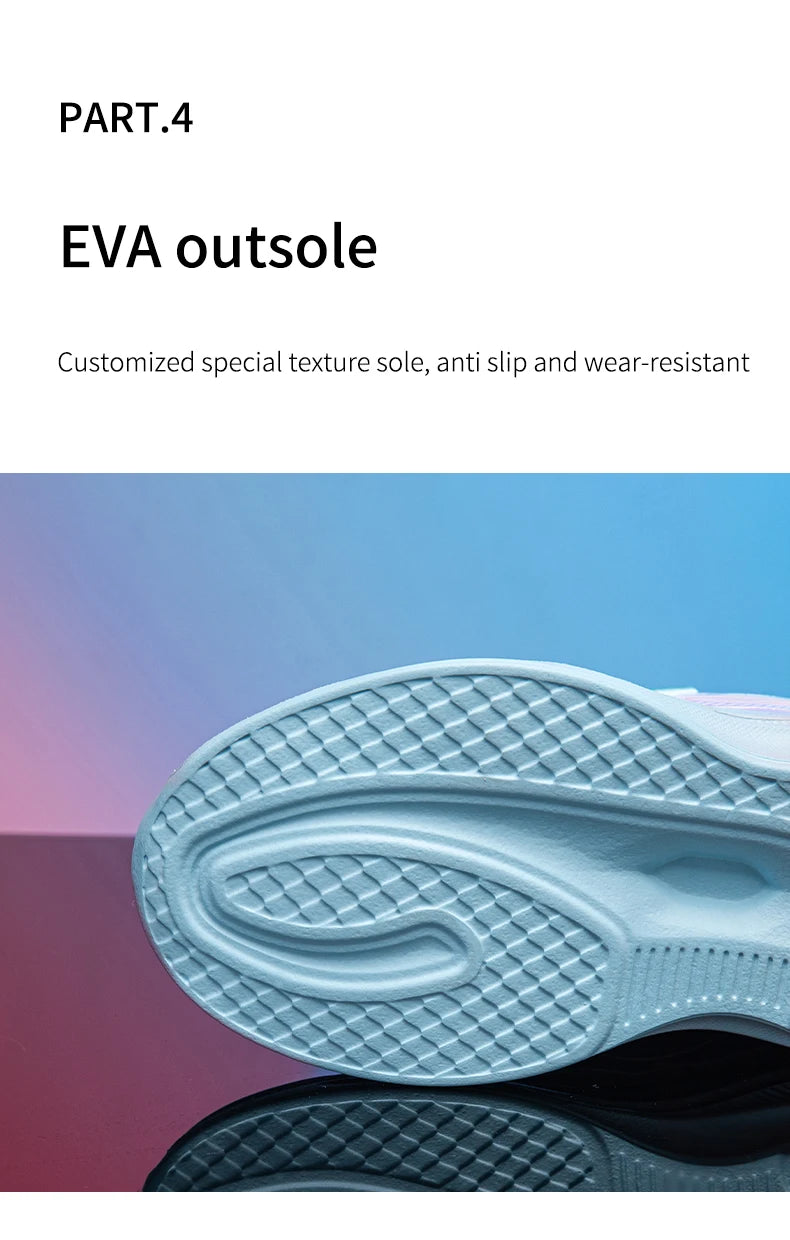 Girls' Buckle-Strap PU Sneakers