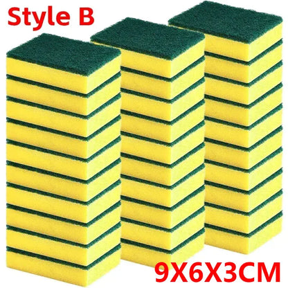 Spugna Magica Doppia Faccia Altamente Assorbente per Pulizia Pentole e Ruggine Spazzola Pulitrice Utensile per Pulizia Cucina