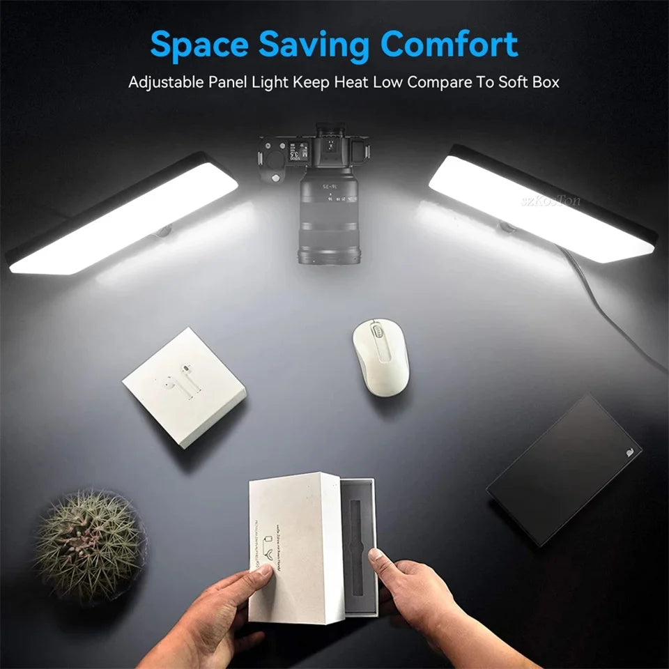 11-Inch Bi-Colour LED Panel Light – Dimmable Photography Fill Light