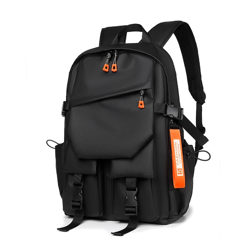 Luxury Men's 15.6" Laptop Backpack - Waterproof High-Capacity Travel & School Bag