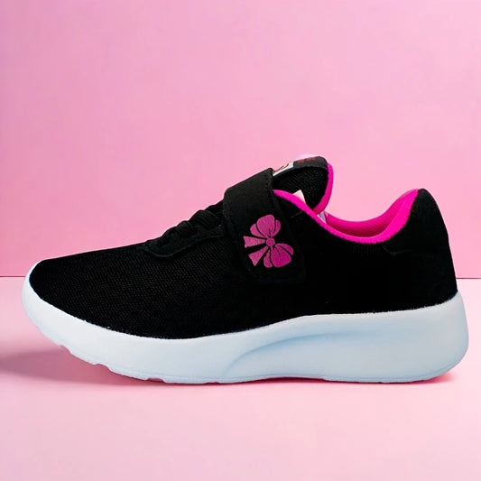 Girls' Hook-and-Loop Sneakers