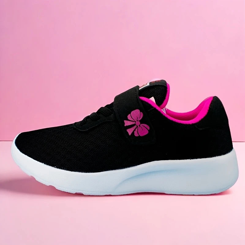 Girls' Hook-and-Loop Sneakers