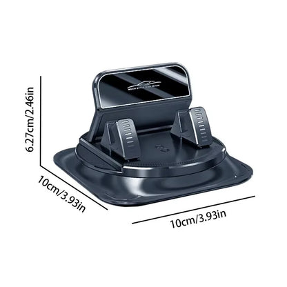 Silicone Dashboard Phone Holder – Anti-Slip Car Mount with 360° Rotation