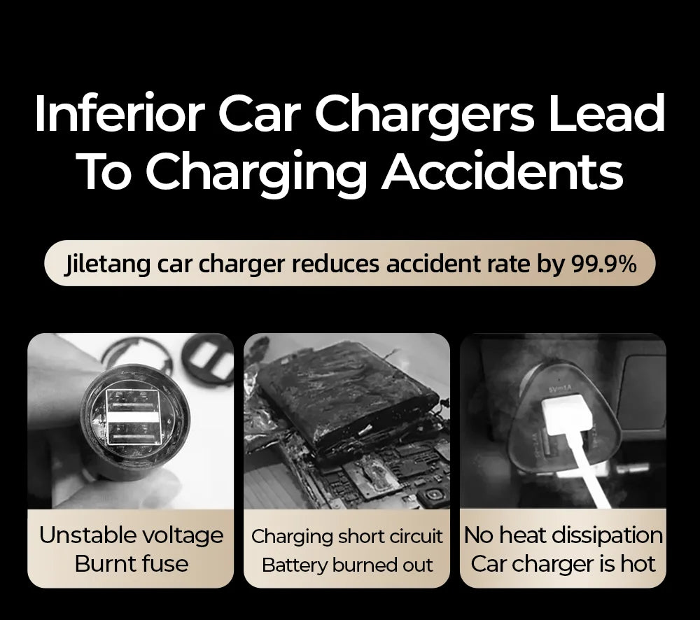 JOYROOM 30W Mini Dual-Port Car Charger