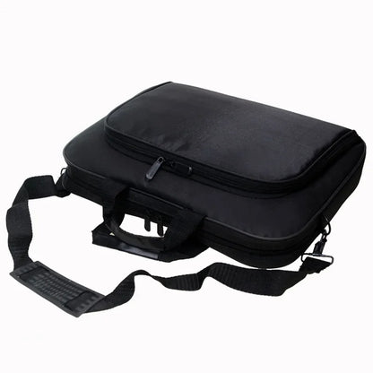 Nylon-Laptoptasche 15,6"-17" - Leichte, reißverschlussgeschlossene Computer-Schultertasche