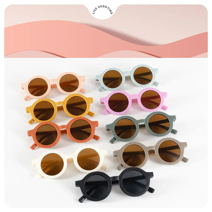 Kids' Round Sunglasses – Toddler & Child Sun Shades, Ages 1–7