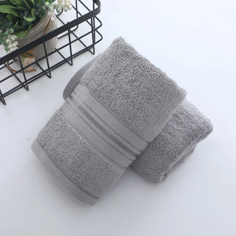 Bamboo Bath & Hand Towels – Soft Terry, 1, 4 or 6 Pack