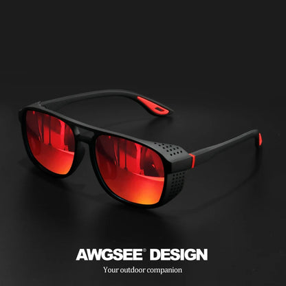 Polarized Sports Sunglasses | Windproof UV400 Cycling Eyewear