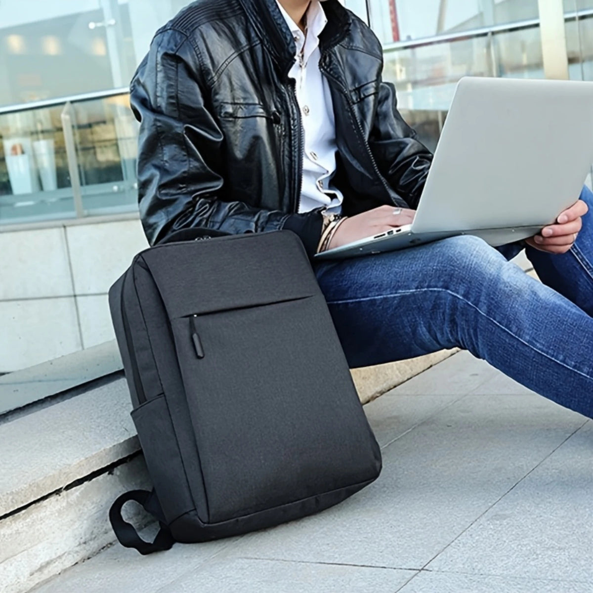 16" Carry-On Travel Laptop Backpack - Flight Approved Business Bag for Men & Women