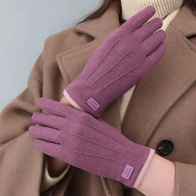Women's Soft-Lined Windproof Touchscreen Gloves
