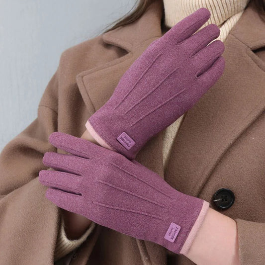 Women's Soft-Lined Windproof Touchscreen Gloves