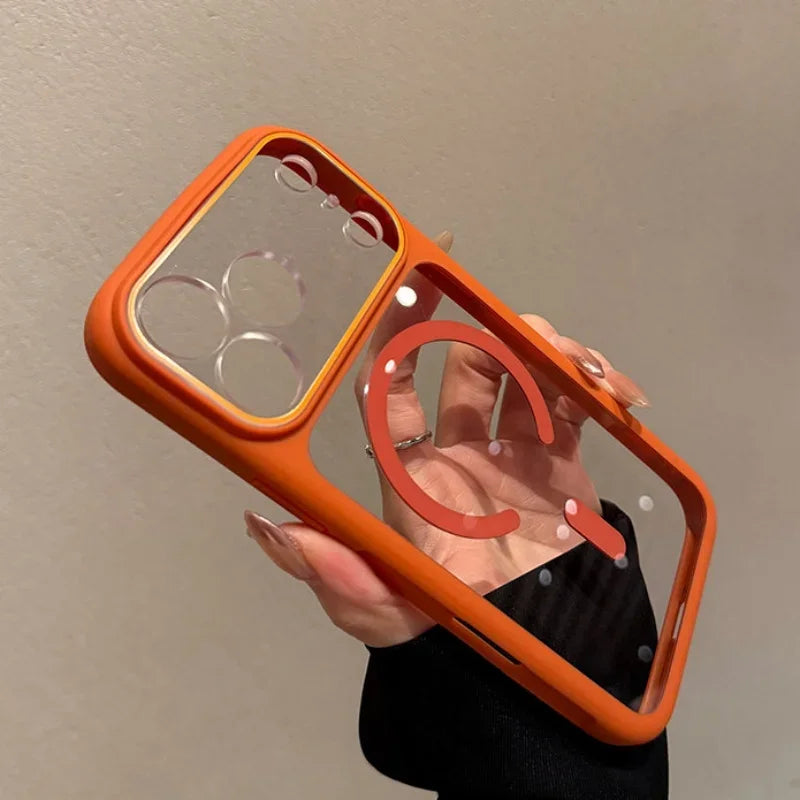 Clear Magnetic Defender iPhone Case
