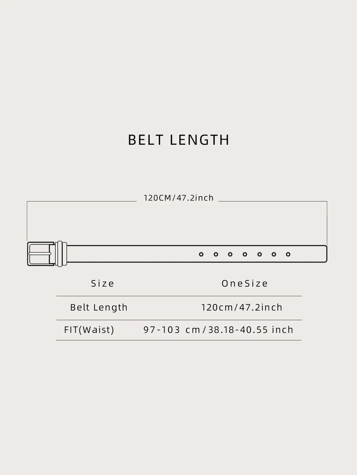Western Retro Belt – Faux Leather with Metal Buckle, Unisex
