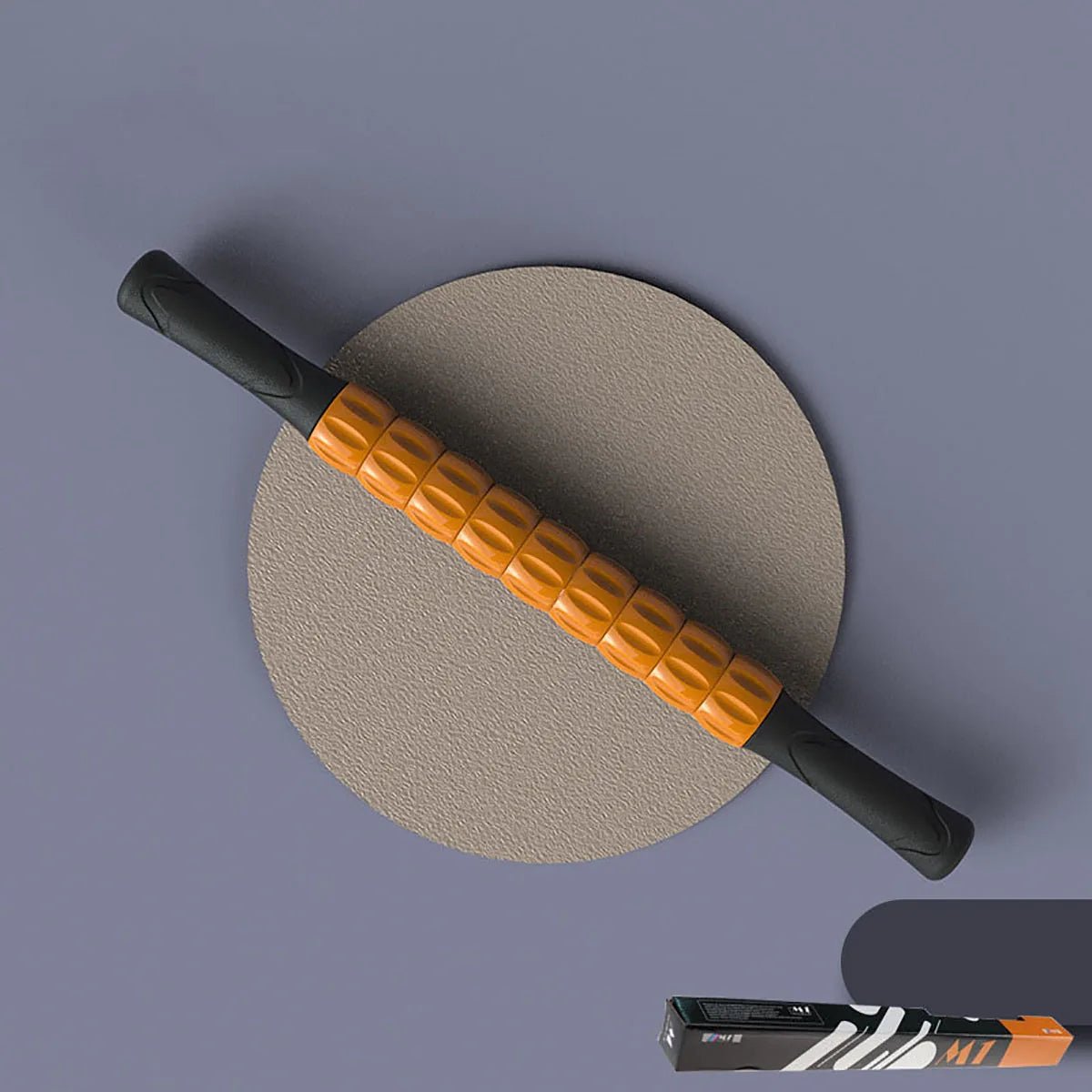 Gear Massage Stick Yoga Deep Muscle Relaxation Massage Shaft Personal Training Fascia Roller Plastic Roller Stick Shaft Fitness