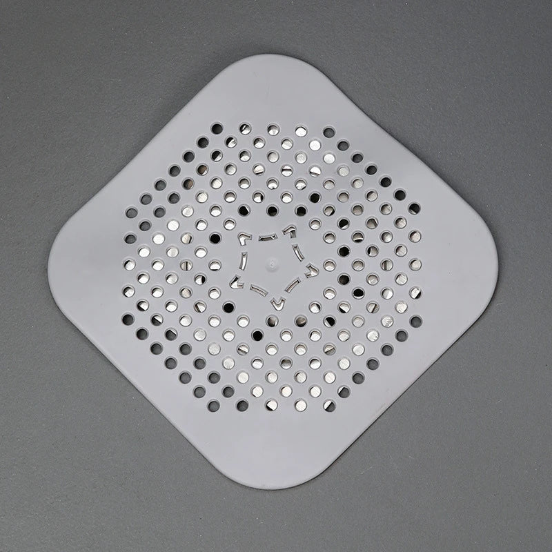 Silicone Floor Drain Hair Catcher | Anti-Clog Shower Stopper