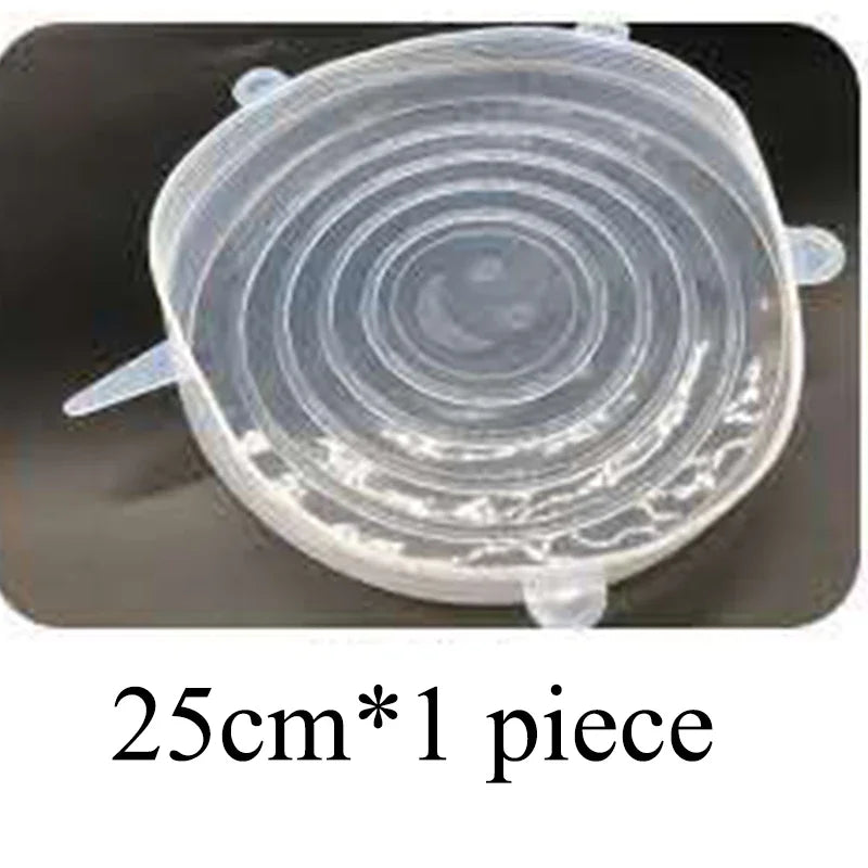 Silicone Stretch Lids – 16 Sizes Universal Food Cover for Bowls, Pots & Pans | Microwave Safe