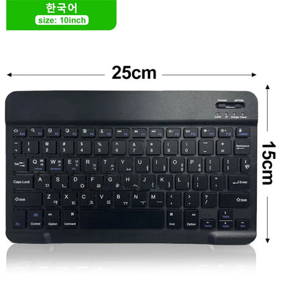 Bluetooth Keyboard & Mouse – Slim Wireless Set for Tablets & Laptops