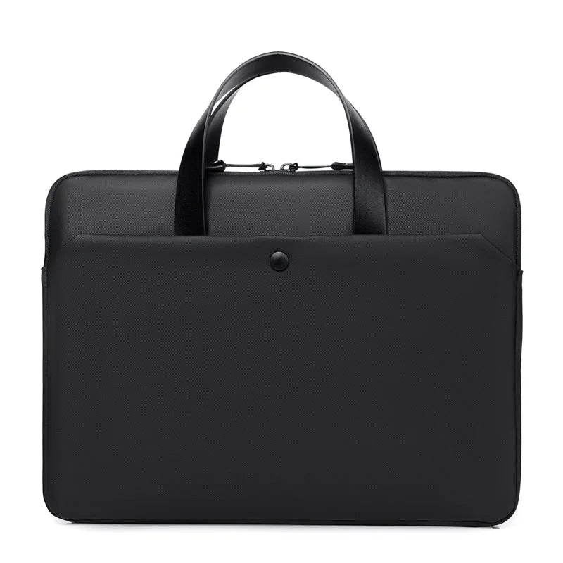 Waterproof Laptop Sleeve Bag 15.6" - Shoulder Briefcase for MacBook Air & Pro