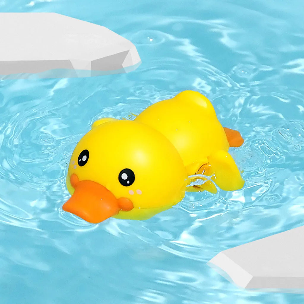 Wind-Up Bath Toys – Swimming Turtle, Duck & Whale for Kids