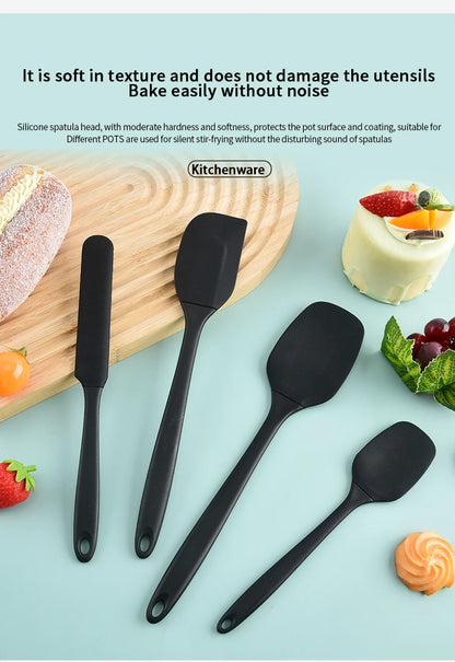 Silicone Kitchen Utensil Set – 6-Piece Spatula & Baking Tools