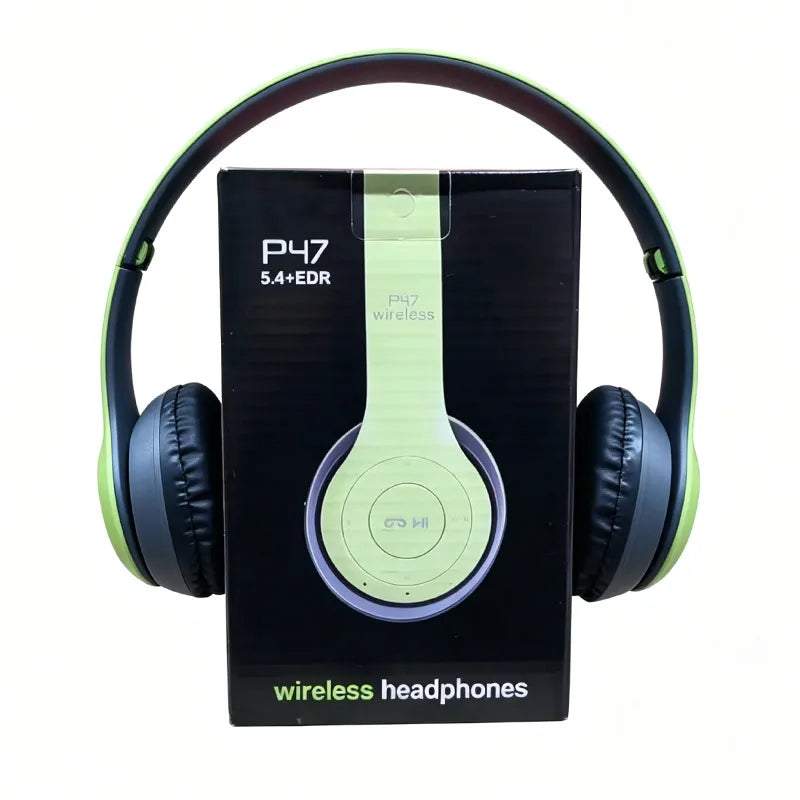 Foldable Bluetooth Headphones – Over-Ear Wireless with Mic