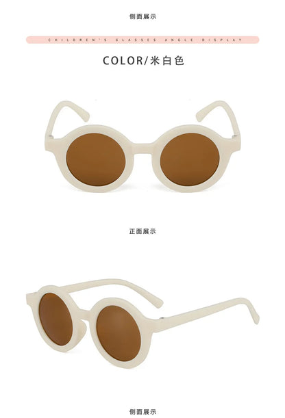 Kids' Round Sunglasses – Toddler & Child Sun Shades, Ages 1–7