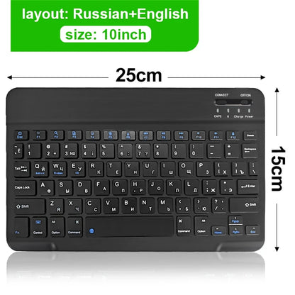 Bluetooth Keyboard & Mouse – Slim Wireless Set for Tablets & Laptops