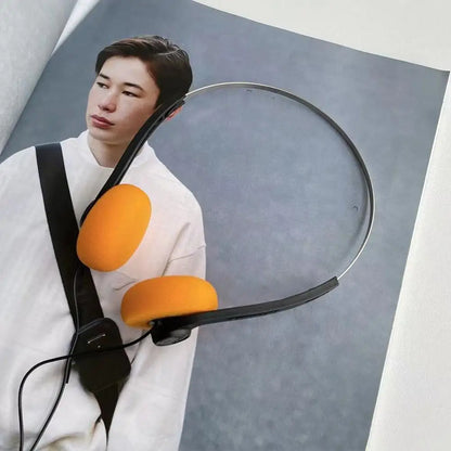 Retro Wired On-Ear Headphones – Lightweight Vintage Style