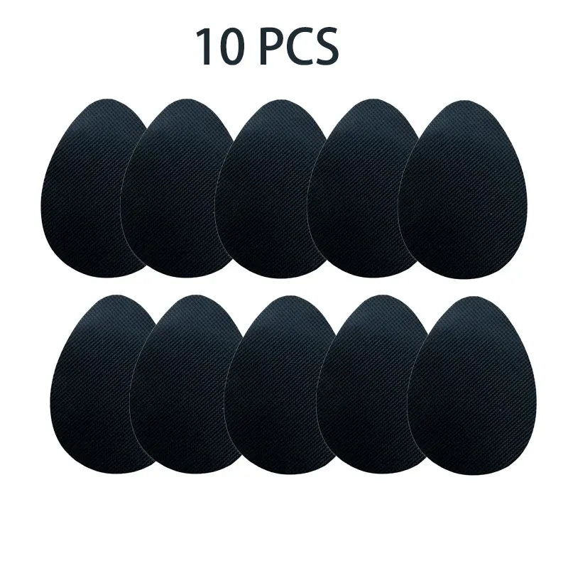 Anti-Slip Shoe Sole Stickers – Sound-Absorbing Grip Pads for High Heels (10 PCS)