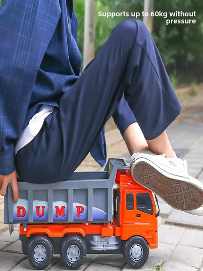 Giant Ride-On Dump Truck Toy – Extra-Large Construction Truck