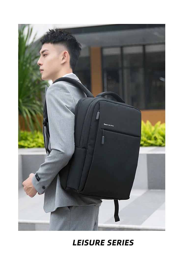 17.3" Laptop Travel Backpack - Large Capacity Waterproof Multi-Pocket Men's Bag