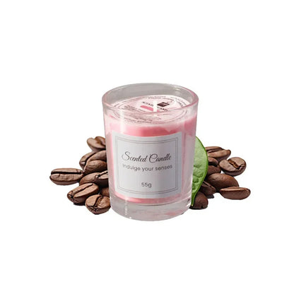 Aromatherapie-Kerze aus Sojawachs | 8 Std. Brenndauer | Rauchfrei | Lavendel, Rose oder Gardenie | Für Zuhause, Hotel & als Geschenk
