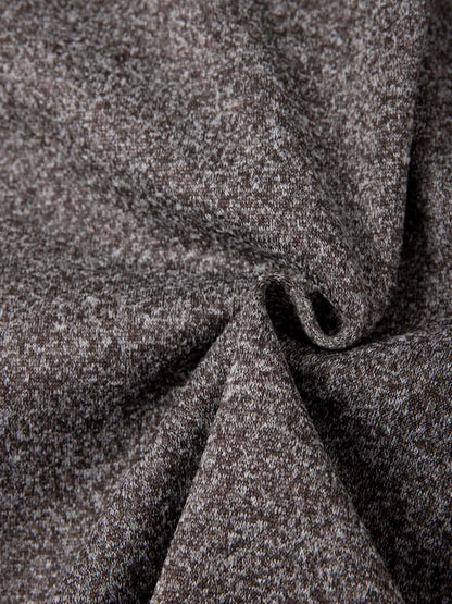 Kapuzenjacke für Herren mit Reißverschluss für den lässigen Lagenlook